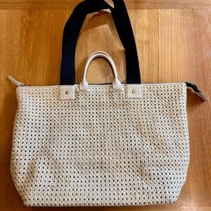 Clare V Rattan Tote